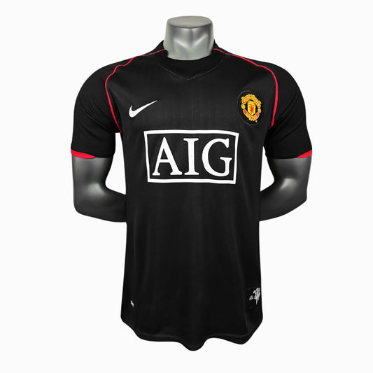 Manchester United 2007-08 Maillot Rétro Extérieur