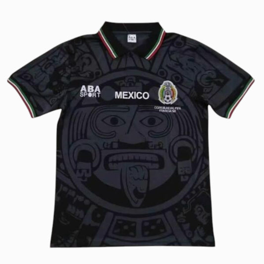 Mexique 1998 Maillot Rétro Noir