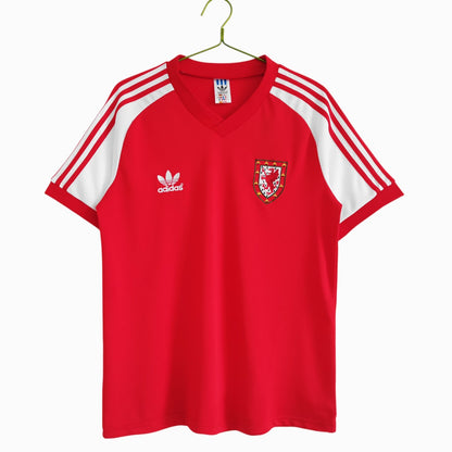 Pays De Galles 1982 Maillot Rétro Domicile