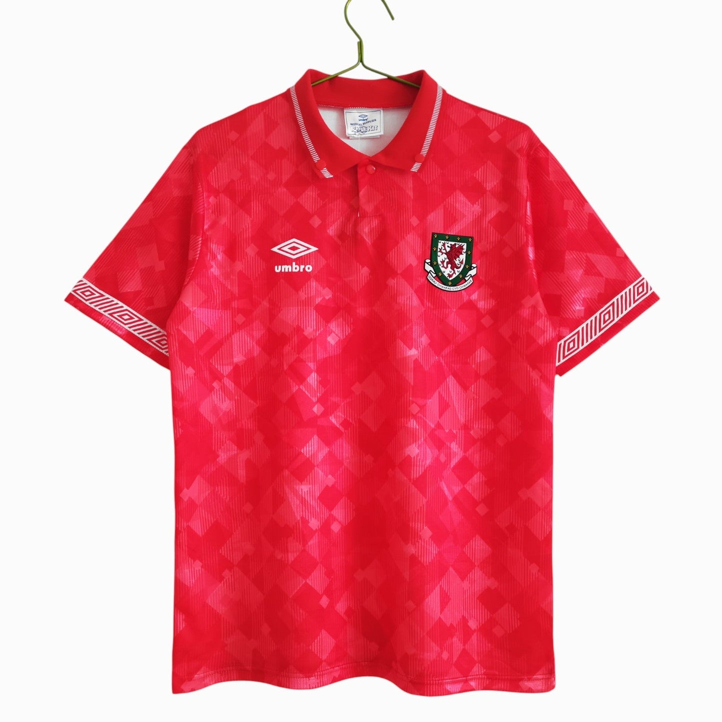 Pays De Galles 1990-92 Maillot Rétro Domicile