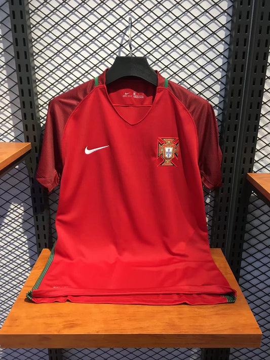 Portugal 2016 Maillot Rétro Domicile