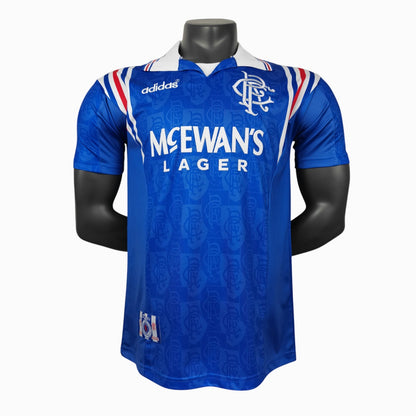 Rangers 1996-97 Maillot Rétro Domicile