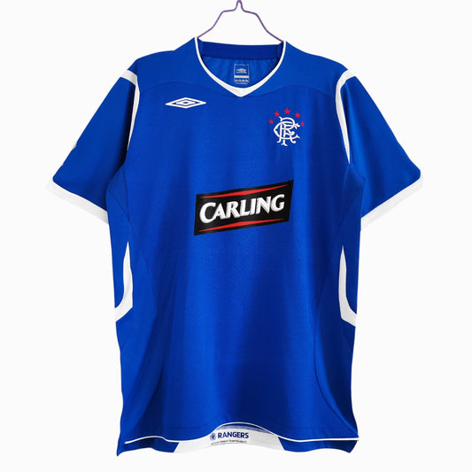 Rangers 2008-09 Maillot Rétro Domicile