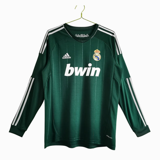 Real Madrid 2012-13 Maillot Rétro Alternatif Manches Longues