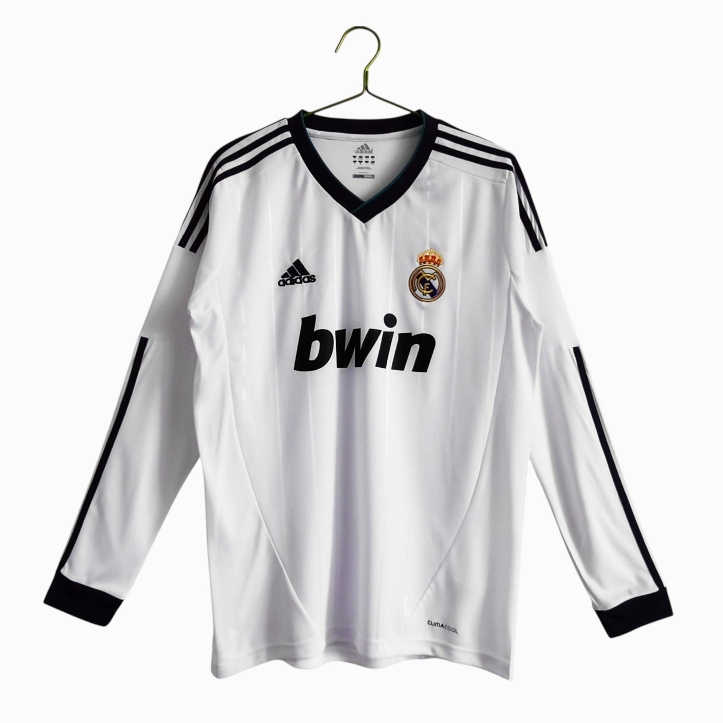 Real Madrid 2012-13 Maillot Rétro Domicile Manches Longues