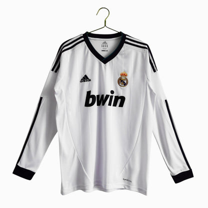 Real Madrid 2012-13 Maillot Rétro Domicile Manches Longues