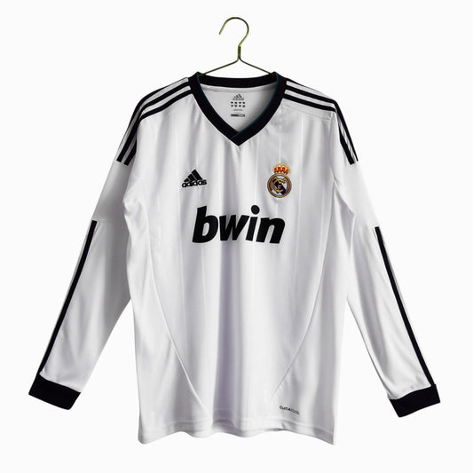 Real Madrid 2012-13 Maillot Rétro Domicile Manches Longues